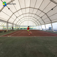 Grande tente de sport en alliage d'aluminium haute résistance Sapn, résistante au vent et à la pluie, pour événements et expositions en plein air