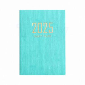 Promotion Business Office Lined Personalized Printed Note Book PU Leather Custom A5 Hardcover Journal Notebook With Logo - Product Image 4
