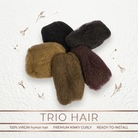 Paquetes de Cabello Brasileño Afro Rizado Súper Doble y Liso Extremo, Remy, de Fábrica, Baratos, de Una Sola Capa, al Por Mayor