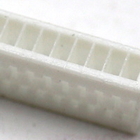 Personnaliser 1.0mm hauteur de pas 5.00mm Positions 02P-20P boîtier à sertir terminal en-tête simple rangée Pcb Rgb Led Smt connecteur