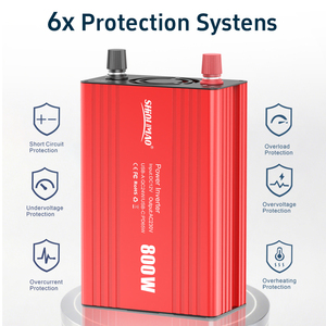 <span class=keywords><strong>Convertisseur</strong></span> de courant <span class=keywords><strong>pour</strong></span> voiture 800W, <span class=keywords><strong>12V</strong></span> vers <span class=keywords><strong>230V</strong></span>, prise Schuko européenne, onde sinusoïdale modifiée, <span class=keywords><strong>convertisseur</strong></span> DC <span class=keywords><strong>12V</strong></span> vers AC <span class=keywords><strong>230V</strong></span> <span class=keywords><strong>pour</strong></span> <span class=keywords><strong>camping</strong></span>-<span class=keywords><strong>car</strong></span> et voyages en voiture - Product Image 5