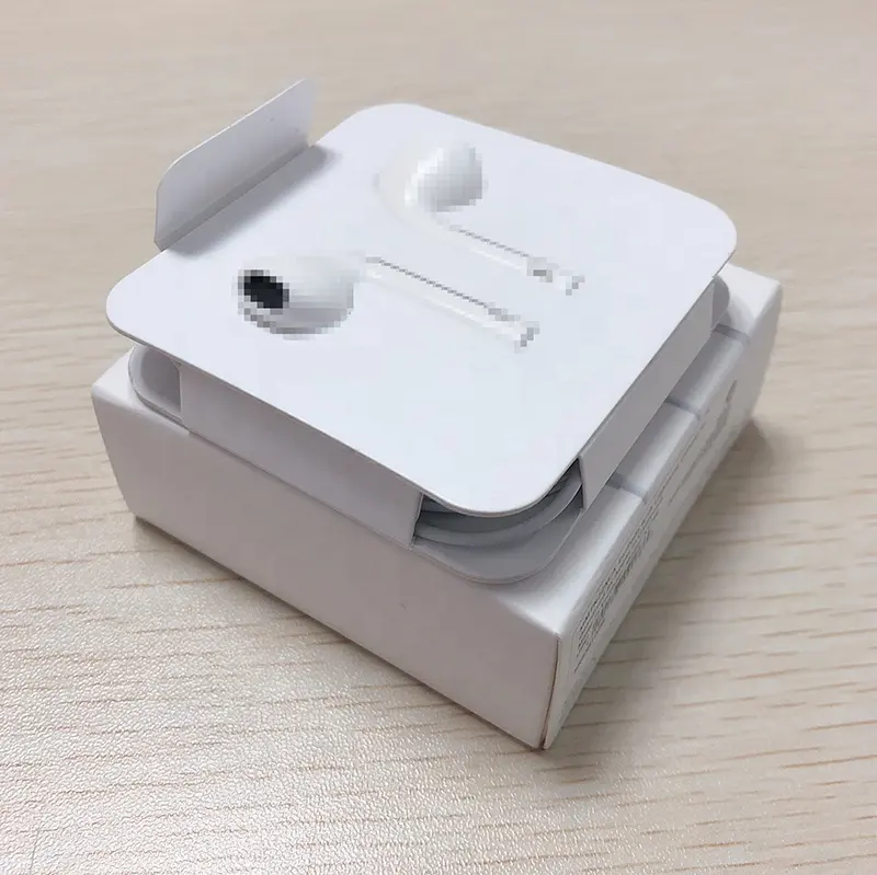 Für iPhone 13 12 11 Pro Max 7 8 Kopfhörer Original 100% Ohrhörer Kabel gebundene Steuerung Headset für Apple Remote Stereo Kopfhörer Kopfhörer