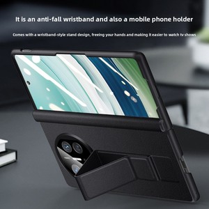 Suitable for Matex6 phone case wristband holder hinge protection case integrated anti drop folding <b>screen</b> phone case film - Product Image 5