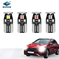 Bombilla interior LED T10 W5W 194 para matrícula de coche y accesorios de luz de maletero
