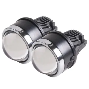 Nouveau 3.0 Bi led projecteur lentille antibrouillard 40W salut feux de croisement voiture antibrouillard pour honda toyota nissan voitures