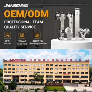 2 <span class=keywords><strong>m</strong></span> /6.6 ft en çok satan rayları ahşap siyah toptan Modern parça sistemi kayan ambar kapısı donanı<span class=keywords><strong>m</strong></span> - Product Image 5