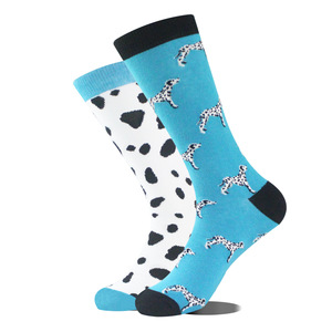 KTS28 Make Your Own Custom Logo 100% Cotton <strong>Chaussette</strong> Novelty Jacquard Business Men Dress Crew Happy <strong>Funny</strong> Crazy Colorful Socks - Product Image 5