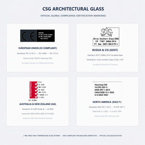Façade murale thermique <span class=keywords><strong>sur</strong></span> <span class=keywords><strong>mesure</strong></span> en verre isolant trempé double Low-E, anti-condensation, insonorisée, pour mur rideau - Product Image 5