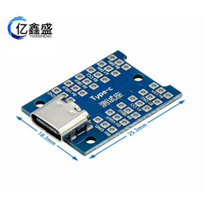 Type C Test <b>Socket</b> 24Pin PCB Board <b>With</b> <b>USB</b> Connector For Testing - Product Image 4