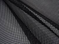 K317 Sacs de rangement universels pour poussettes et coussins de siège pour enfants, en tissu maille noire respirant, robuste et durable