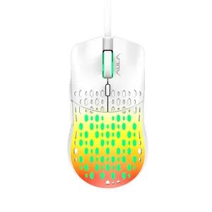 Hot Sell AULA S11 PRO Wired Lightweight Ergonomics Gaming <b>Mouse</b> Honeycomb Design Gaming <b>Mouse</b> RGB Precision Sensor Gaming <b>Mouse</b> - Product Image 3