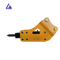 Martillo Hidráulico Certificado CE 3cx, Martillo Rompedor de Roca, Control de Calidad Estricto, Seguro y Confiable para Trabajos Pesados, Martillo para Retroexcavadora para Pedidos al por Mayor