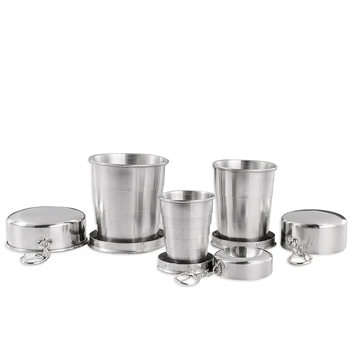 Stainless Steel Collapsible Cup - Portable & Sustainable