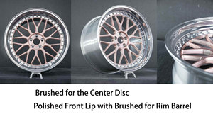 Mâm xe đúc 6061 T6 hai mảnh 18 inch 19 inch 20 inch 21 inch 22 inch, mâm xe hợp kim nhôm tùy chỉnh cho xe con - Product Image 4