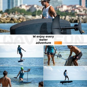 <span class=keywords><strong>Tabla</strong></span> <span class=keywords><strong>de</strong></span> <span class=keywords><strong>Surf</strong></span> Eléctrica <span class=keywords><strong>de</strong></span> Fibra <span class=keywords><strong>de</strong></span> Carbono y <span class=keywords><strong>Tabla</strong></span> <span class=keywords><strong>de</strong></span> Esquí Acuático con Hidroala Motorizada y Propulsor Subacuático - Modelo A03036 Unisex - Product Image 4