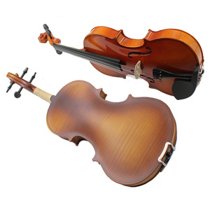 Violín Infantil Yashi Económico, Modelo <span class=keywords><strong>para</strong></span> <span class=keywords><strong>Principiantes</strong></span> YSV001-A, Tapa de Abeto, Arco de Madera, en Venta - Product Image 3