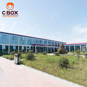 Edificios de Oficinas Modulares de 2 Pisos Fáciles de Ensamblar Cbox, Casas Pequeñas Portátiles, Departamento de Proyectos, Casa Contenedor Prefabricada en Paquete Plano - Product Image 2