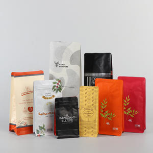 Bolsa con Cierre Personalizada Reciclable con Grabado para Café, Embalaje de Alimentos de PE No Tóxico, Válvula de Aire, Sellado, Uso en Supermercados y Exhibiciones - Product Image 2
