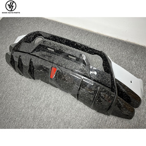 Nuevo Parachoques Trasero de Fibra de Carbono Forjado Estilo Performante para Lamborghini Huracán LP580 LP610 2014-2018, Accesorios para Carrocería - Product Image 3