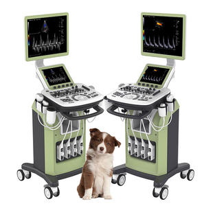 ZONCARE-P7 Carro de Ultrasonido Veterinario 3D 4D, Máquina de Ultrasonido Doppler a Color - Product Image 2