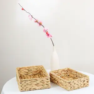 Basket Liner Willow Storage Basket With White Liner