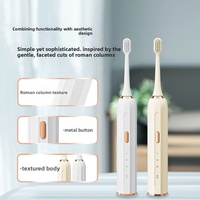 Irrigador Bucal Portátil Impermeable IPX7, Funciona con Batería, Carga Tipo C, Dispositivo de Cuidado Bucal en Inglés, Hecho de Plástico