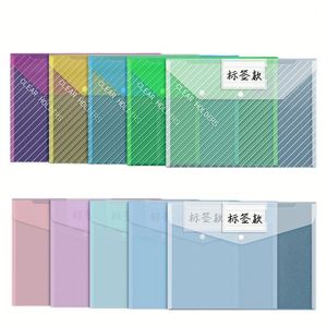ซองใส่เอกสารพลาสติกใสแบบกระดุม X515 ขนาด A4 แนวนอน ขายส่ง - Product Image 2