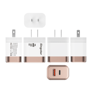 Chargeurs Muraux US QC 3.0 30W PD Type C à Charge Rapide pour Téléphones Mobiles <span class=keywords><strong>iPhone</strong></span> 17 16 15 14 Pro Max - Product Image 2