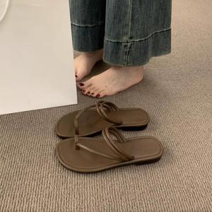 <span class=keywords><strong>Sandali</strong></span> piatti semplici e versatili da donna <span class=keywords><strong>per</strong></span> l'estate al <span class=keywords><strong>mare</strong></span>, alla moda, casual, con suola morbida e comodi - Product Image 5