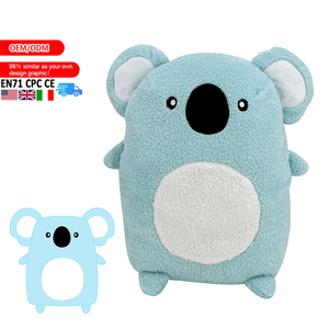 Tùy Chỉnh Vuông Màu Tím Mèo Ôm Trọng Gối Sáng Tạo Mềm Lớn Đệm Plushie Fluffy Thú Nhồi Bông Đồ Chơi Sang Trọng Cho Bé Món Quà - Product Image 2