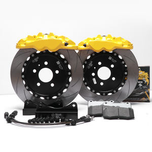 Voiture accessoires DL8560 4 pot étrier de frein avec tuyau rotor centre chapeau pour <span class=keywords><strong>Ford</strong></span> Focus MK3 2018 - Product Image 1