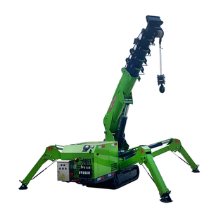 1t 2t 3t 5t 8t CE Crawler hoist thủy lực Kính thiên văn DIESEL theo dõi Spider <span class=keywords><strong>Crane</strong></span> - Product Image 1