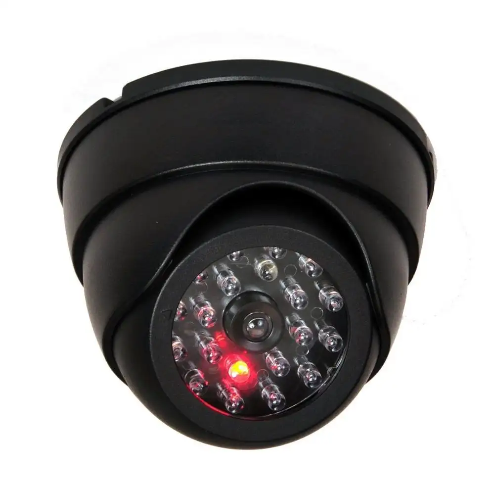 IHUAlite Ngoài Trời Trong Nhà Mô Phỏng Cao CCTV 1 Đèn LED Đỏ Nhấp Nháy Mini An Ninh Giả Camera Nhỏ