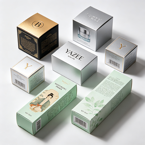 Coffret de soins Yazee personnalisé avec finition UV premium, expédition rapide en 72h, emballage en carton anti-écrasement, prix d'usine - Product Image 1
