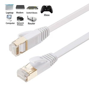 Nhà Máy denixi tùy chỉnh phẳng Cáp mạng Cat6 <span class=keywords><strong>UTP</strong></span> vá dây cáp kiểm tra vượt qua cáp truyền thông với giá thuận lợi - Product Image 3