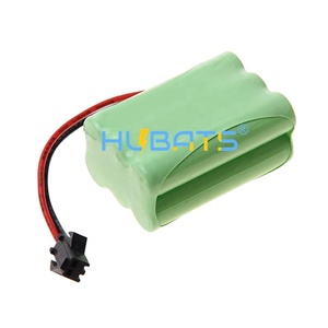 ニッケル水素電池 7.2V Ni-MH AAA 800mAh リモコン玩具用 <span class=keywords><strong>7.2</strong></span>ボルト ニッケル水素 AAA 800mAh 充電式電池パック SM 2Pプラグ付き - Product Image 3