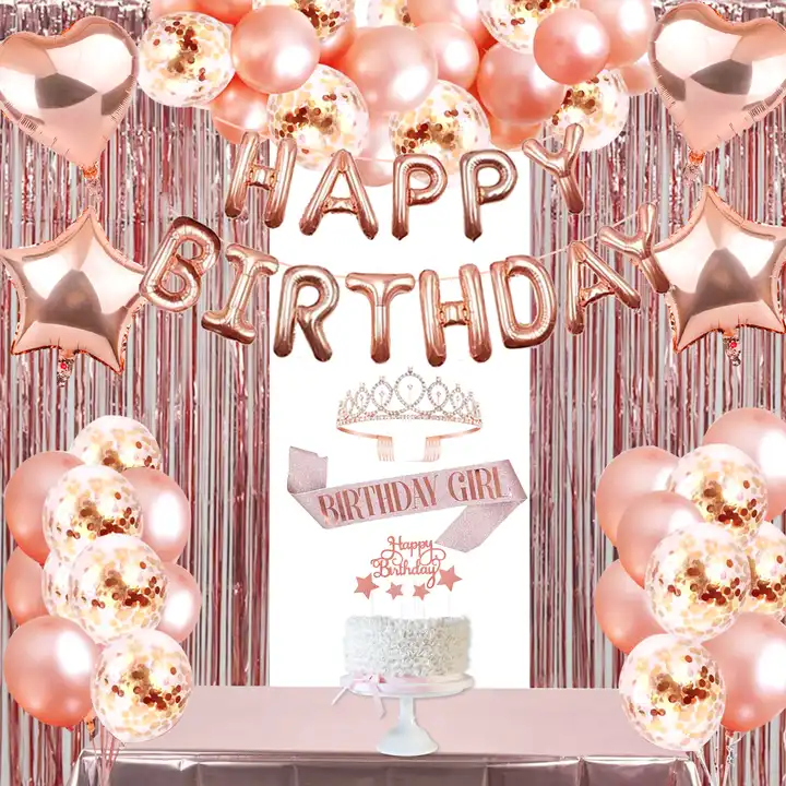 20th Birthday Decorations For Women Including 20th Birthday Sash, Birthday  Crown, Rose Gold 20th Birthday Gifts For Women Birthday Party Favor  Supplies.