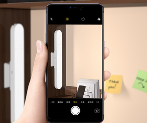 Lámpara de escritorio <span class=keywords><strong>LED</strong></span> moderna Tsinye, iluminación magnética debajo del gabinete, <span class=keywords><strong>control</strong></span> táctil regulable, 3 modos de color, luz de lectura recargable - Product Image 4