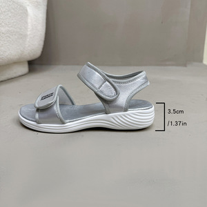 Women Thick Sole Sports <b>Sandals</b> Summer New Style Letter Comfortable Large Beach <b>Sandals</b> Wholesale - Product Image 6