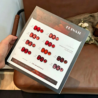 Vernis Gel Œil de Chat Marron 10 Couleurs Automne Miel Ambre Cuivre Chocolat Espresso Effet Magnétique Scintillant Kit Nail Art