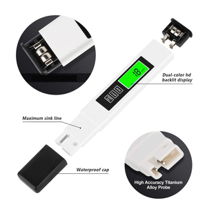 Stylo de test de qualité de l'eau 4 en 1 étanche (TDS/EC/Température) – Produit intelligent pour la maison, style moderne, pour tester l'eau potable - Product Image 5