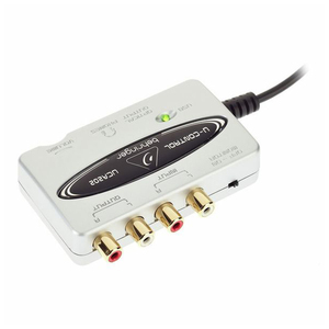 Behringer U-Control UCA202 USB/오디오 인터페이스 초저지연 2 입력/2 출력 디지털 출력 기능 PC 또는 Mac 컴퓨터와 호환 - Product Image 2