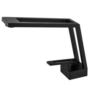 Robinet de lavabo mural sans contact de luxe Guangdong, design moderne à levier unique, laiton noir, eau chaude et froide, valve en céramique - Product Image 1