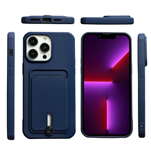 Custodia per Telefono Morbida Antiurto con Slot per Carte, Cover Colorata in TPU per IP <span class=keywords><strong>14</strong></span>/<span class=keywords><strong>14</strong></span> <span class=keywords><strong>Pro</strong></span> - Product Image 4