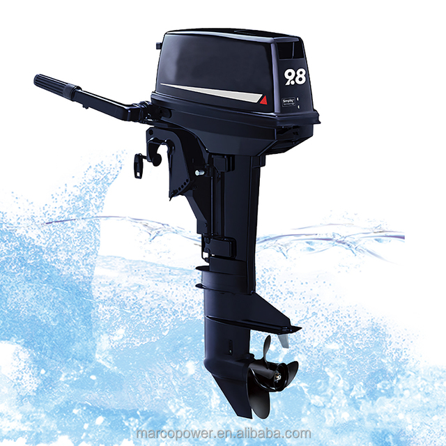 New Tohatsu Like 9.8HP Gasoline 2 Stroke 2 Cylinder Marine Outboard Motor with Anti-Corrosion China Production