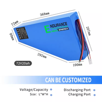 Pack de batteries triangle pour vélo électrique 48V 52V 72V, 13ah, 15ah, 17,5 ah, 20ah, pour kit de conversion ebike