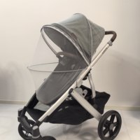 Protection pliable à fermeture éclair avec moustiquaire pour poussette UPPAbaby Cruz Vista Minu, fabriquée en Chine