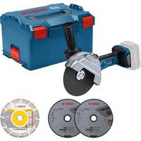 Pour meuleuse d'angle sans fil professionnelle GWS 18V-180 P, interrupteur à gâchette/à glissière, modèle 18/20V 06019H6L02, fabriqué en Italie