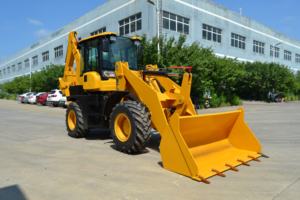 WZ40-28 мини-экскаватор-погрузчик, 4 колеса - Product Image 2