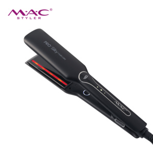 Lisseur <span class=keywords><strong>de</strong></span> <span class=keywords><strong>cheveux</strong></span> portable infrarouge à écran tactile personnalisé avec logo MAC 3 en 1 haute température <span class=keywords><strong>pour</strong></span> femmes - Product Image 5